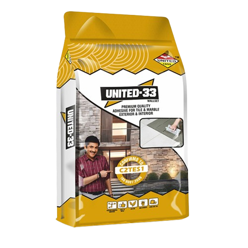 UNITED 33 Facade/Exterior Floor And Wall Tiles Adhesive in Bawana